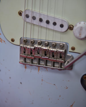 Noizemaker Guitars Custom Relic Stratocaster Sonic Blue Monty's Pickups Warmoth