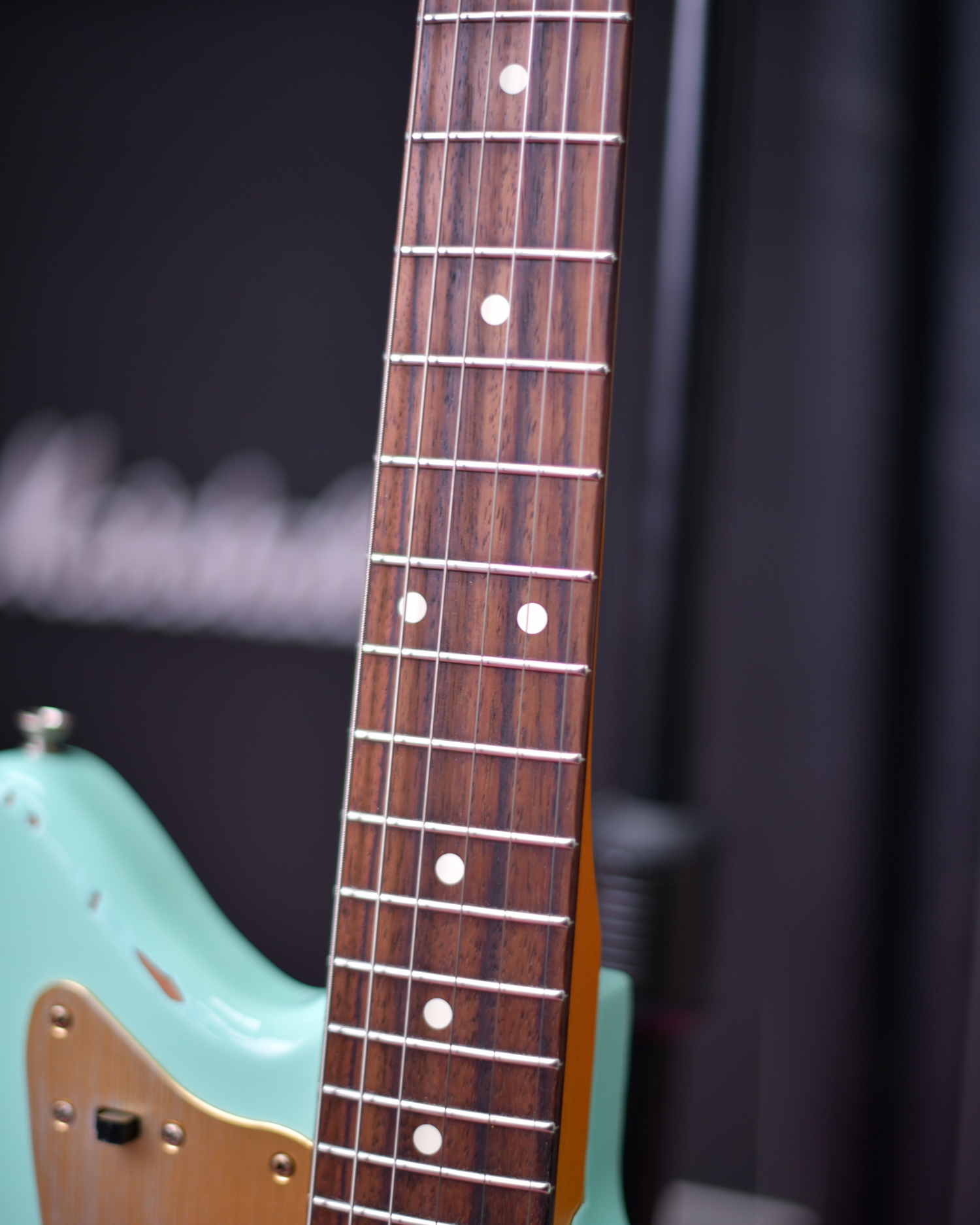 FENDER CLASSIC 60'S JAZZMASTER LACQUER SURF GREEN RELIC