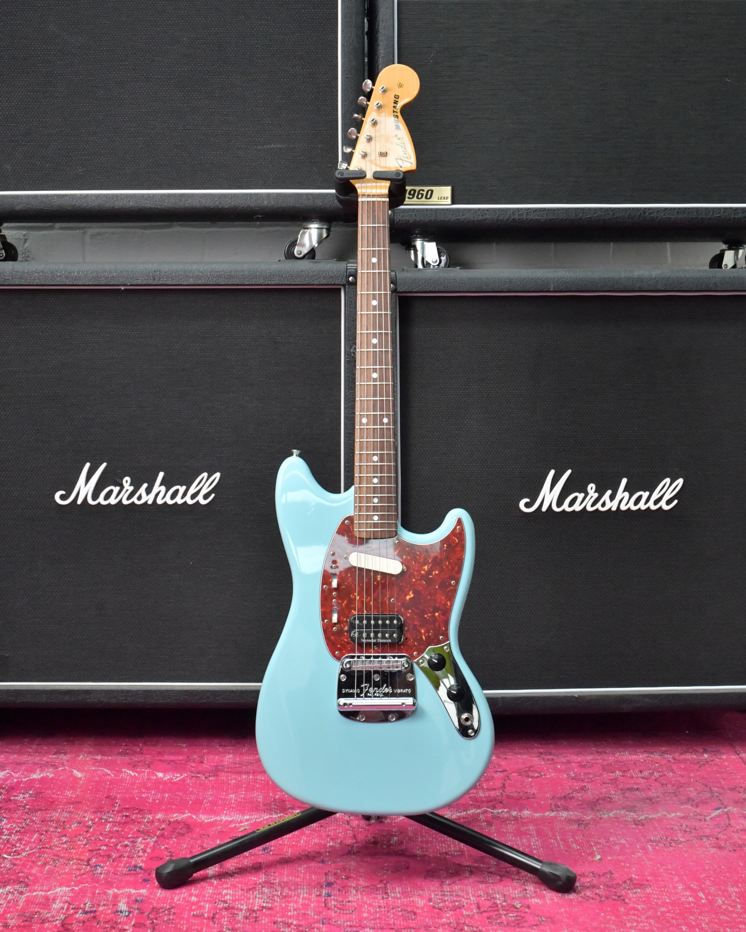 Fender Japan Mustang MG69 Sonic Blue Kurt Cobain Mod 2013 – Noizemaker