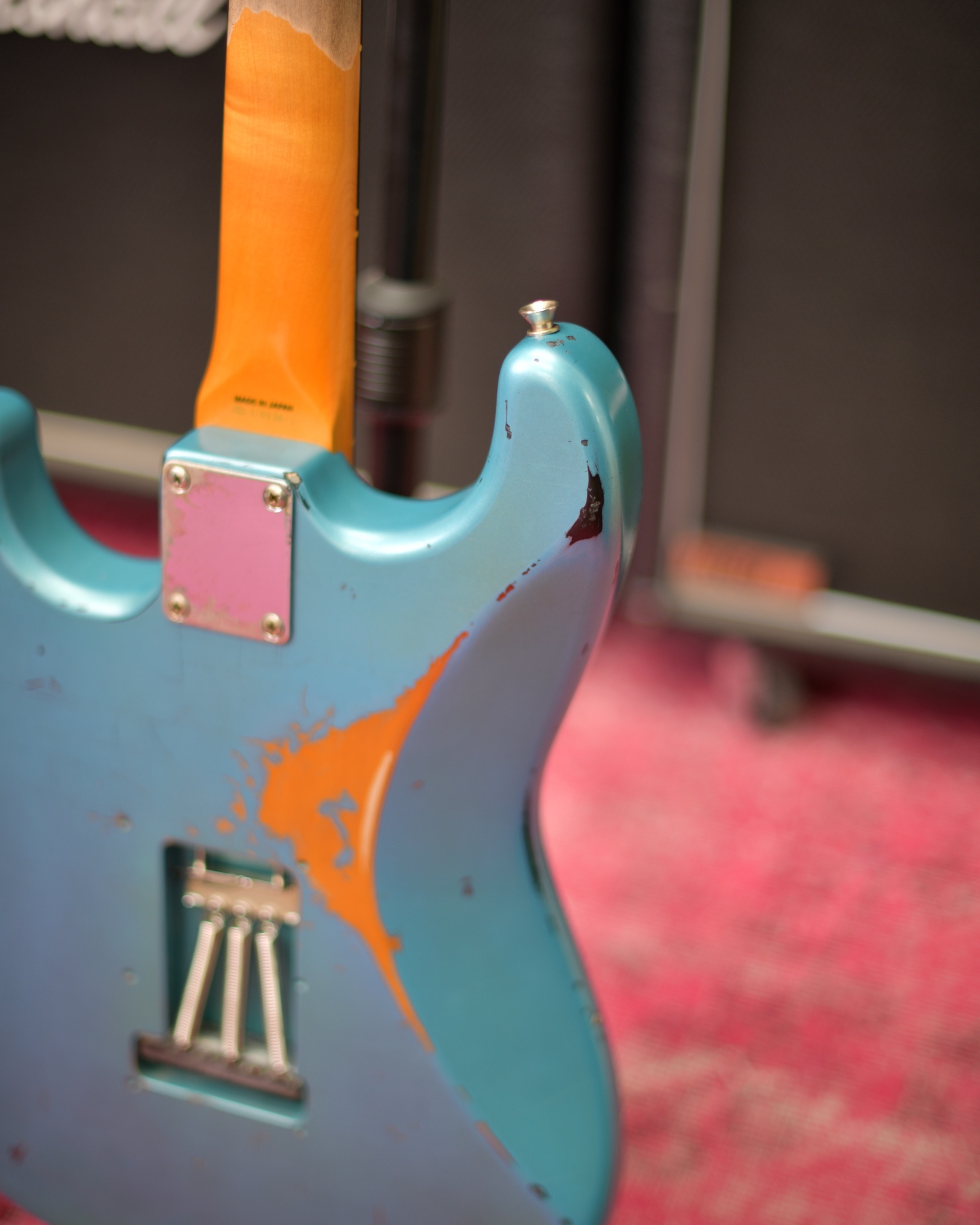 Fender Japan Stratocaster Faded Lake Placid Blue MIJ Fujigen 2010