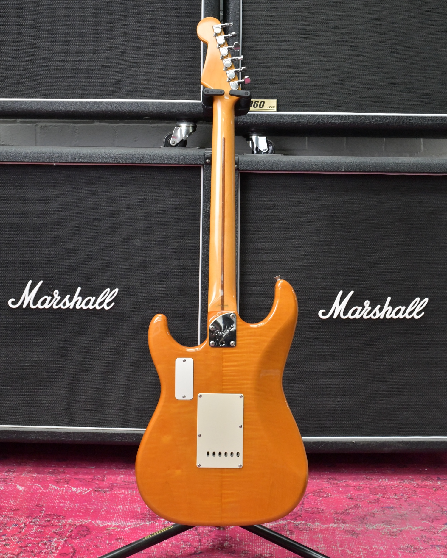 Fender Japan STR-1150LS Stratocaster MIJ Flame maple body K Serial 1990
