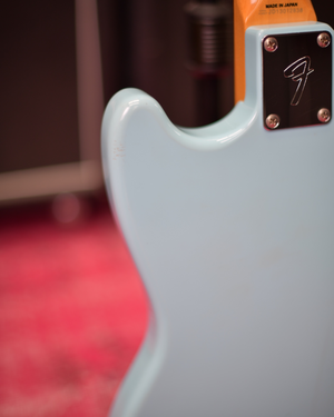 Fender Japan Mustang MG69 Sonic Blue Kurt Cobain Mod 2013