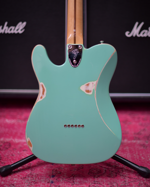 Fender Mexico '72 Telecaster Deluxe Refinish Surf Green Lacquer 2008
