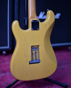 Fender Japan Stratocaster E Serial 1987 Custom Blonde RARE