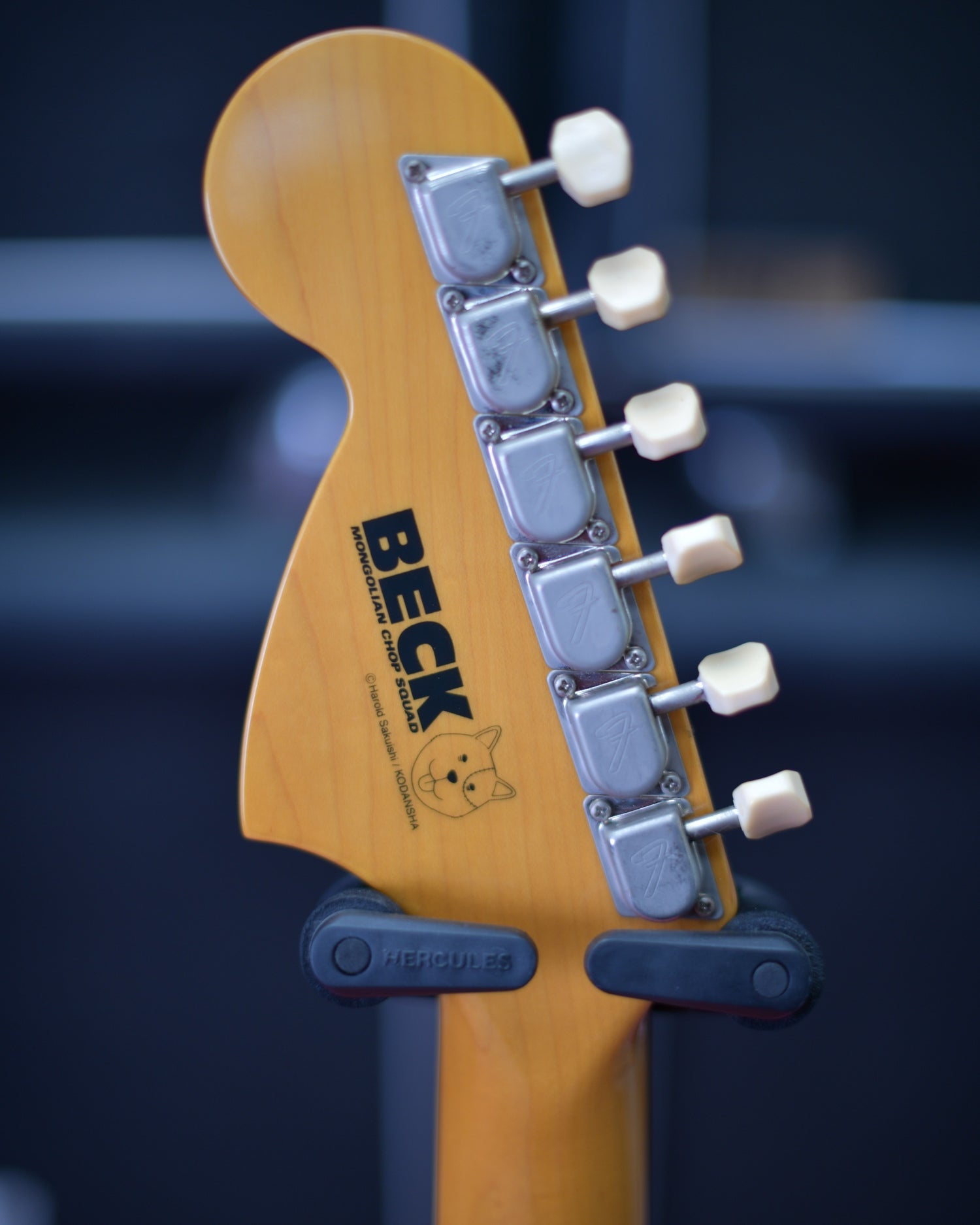 Fender Japan Mustang MG69-BECK Capri Orange Beck U Serial 2010 Fujigen