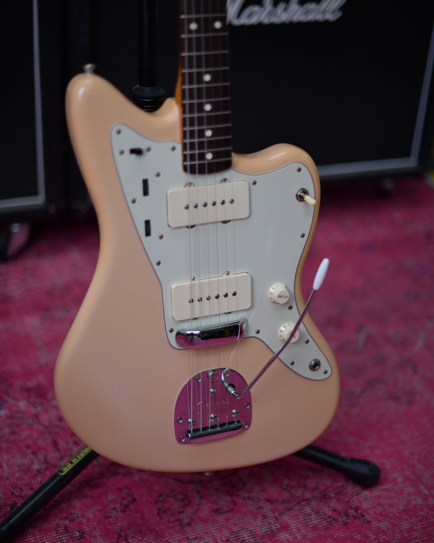 Fender American Vintage '62 Jazzmaster Shell Pink 2000 Matching Headstock