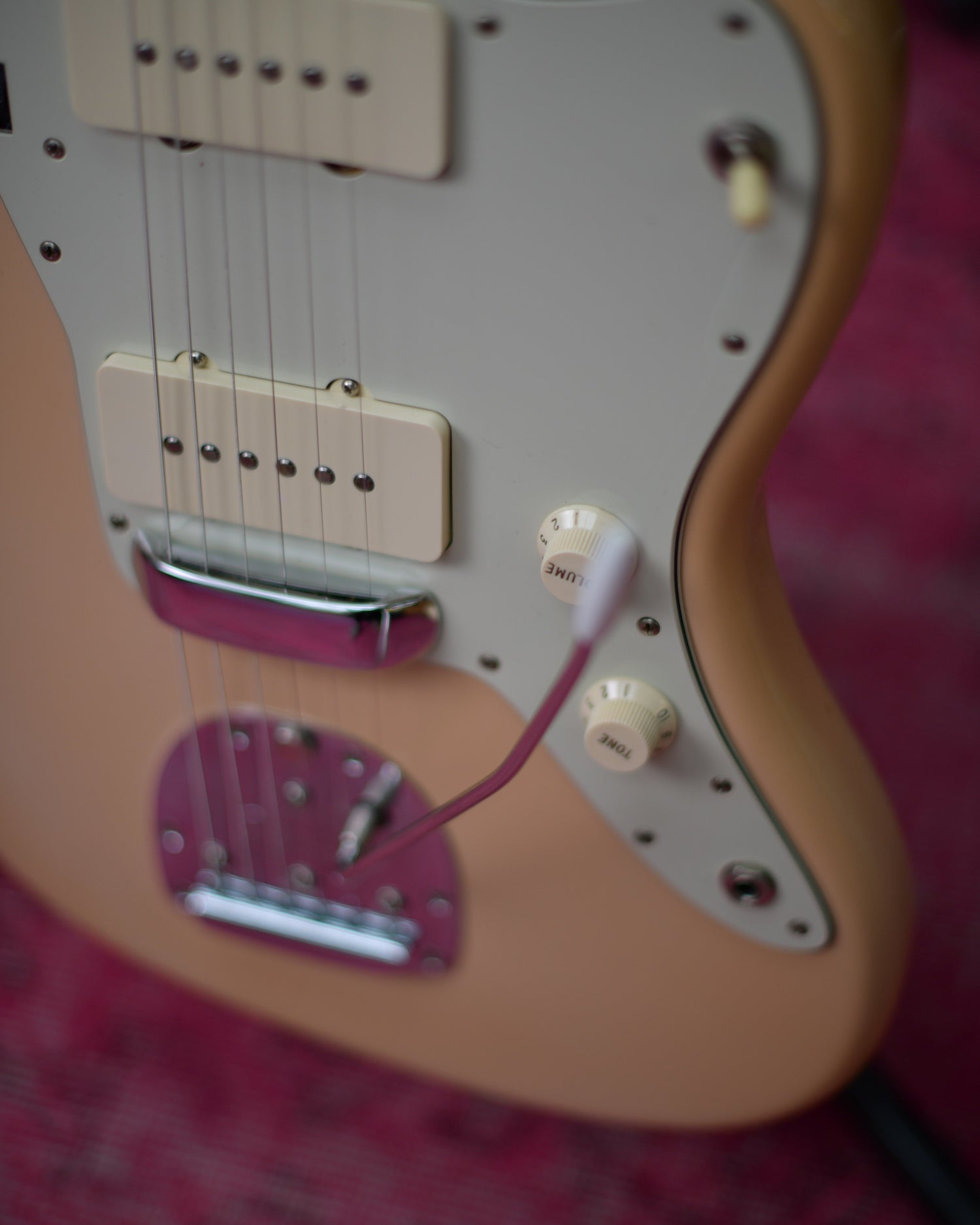 Fender American Vintage '62 Jazzmaster Shell Pink 2000 Matching 