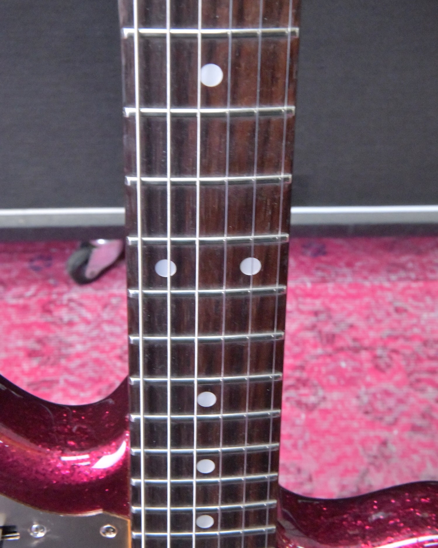 Fender Jazzmaster J Mascis Signature Purple Sparkle CIJ