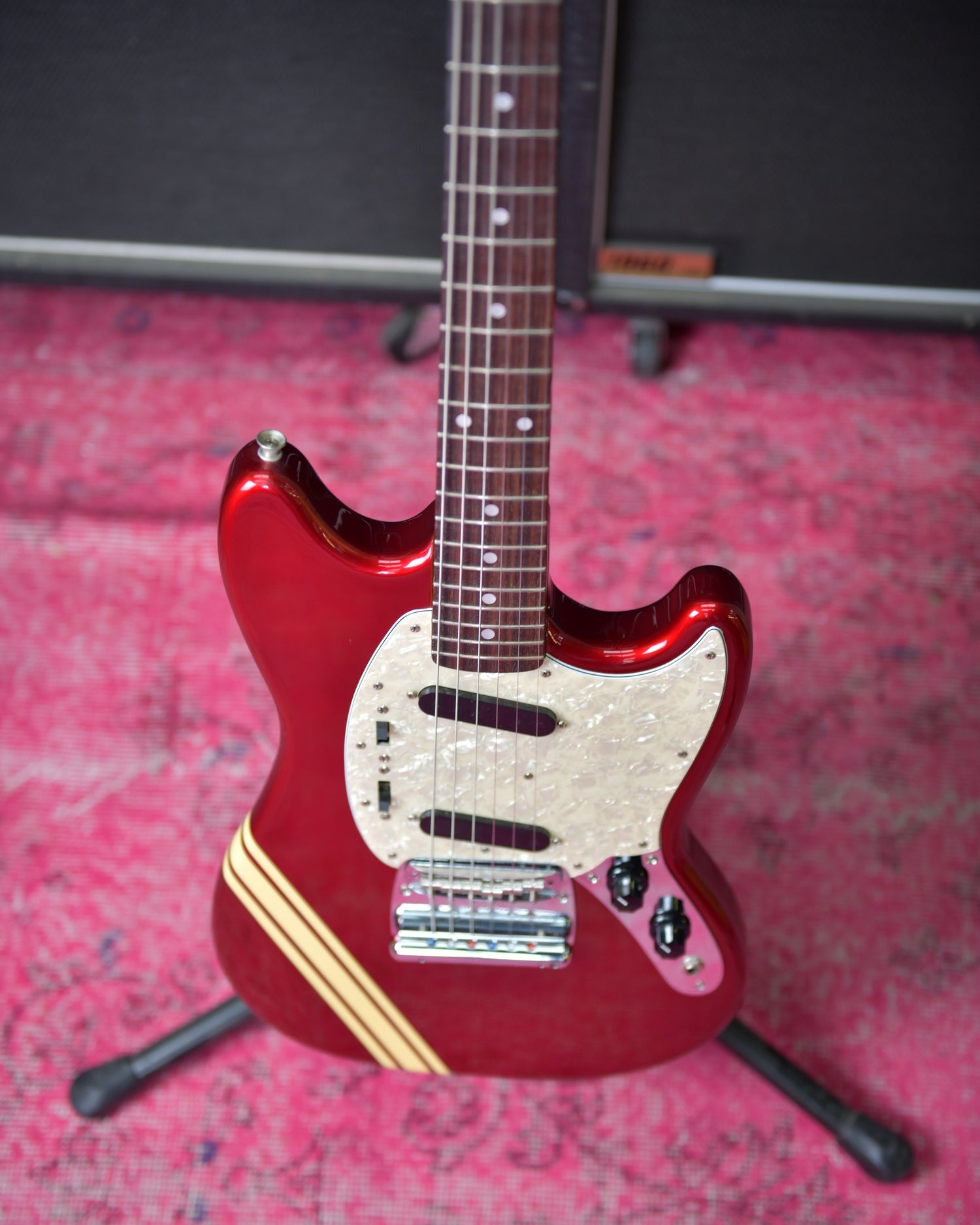 Fender Competition Mustang 73 Reissue CIJ Candy Apple Red Japan