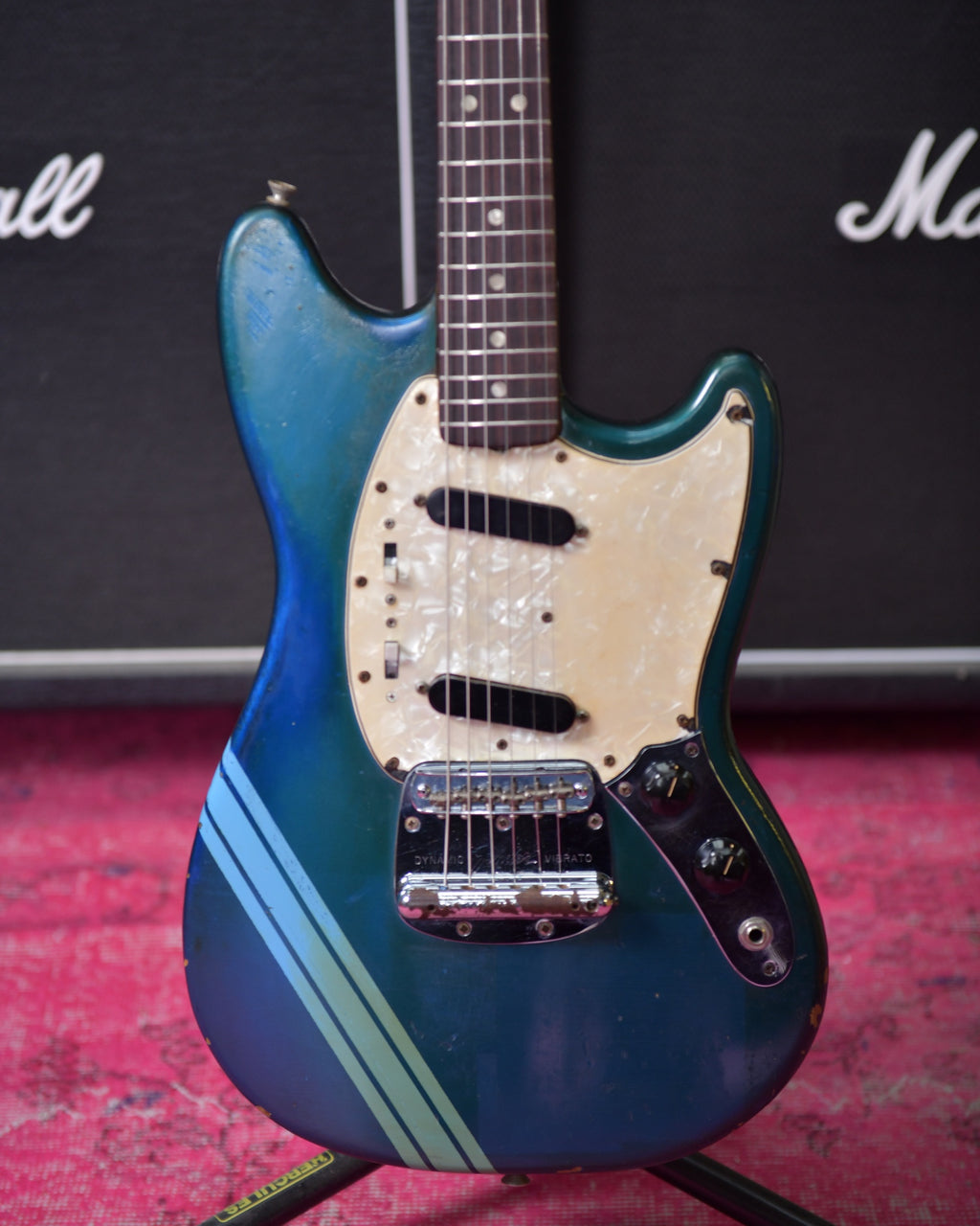 1972 Fender Competition Mustang Lake Placid Blue USA