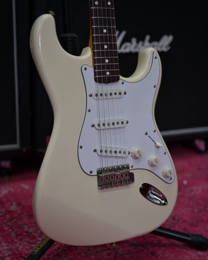 Squier by Fender JV Serial Squier Stratocaster MIJ 1983 Vintage White