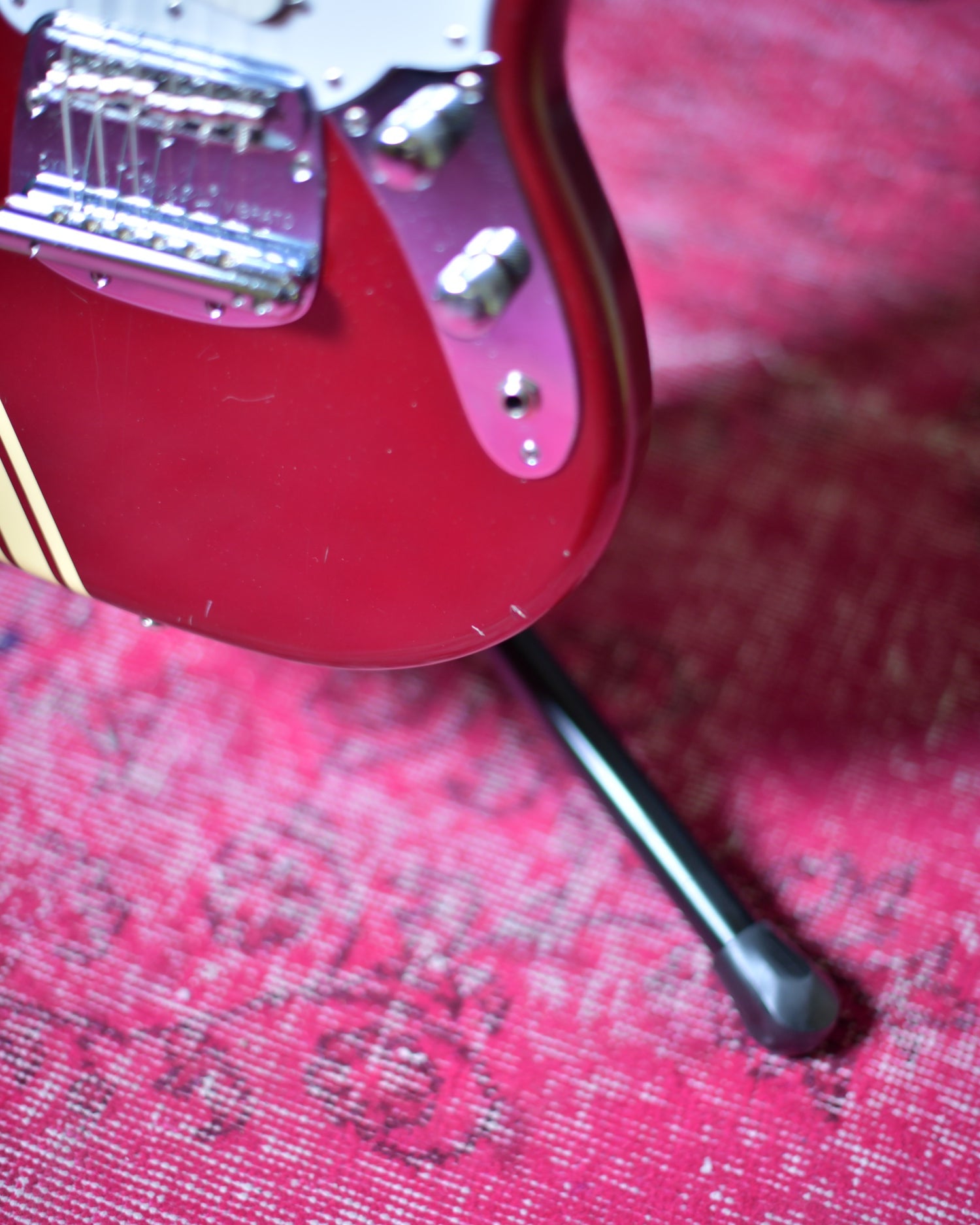 Fender Competition Mustang Japan Old Candy Red
