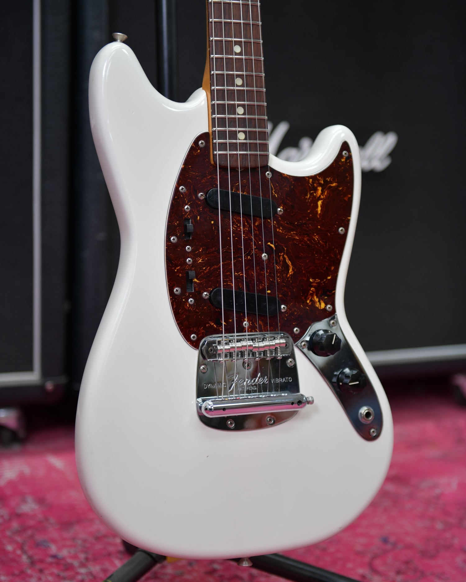 Fender Mustang 1966 USA Olympic White Original Vintage
