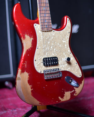 Fender Tom Delonge Style Stratocaster Old Candy Apple Red USA