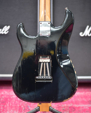 Fender MIJ HH Stratocaster 1993 black Seymour Duncan / Gibson pickups