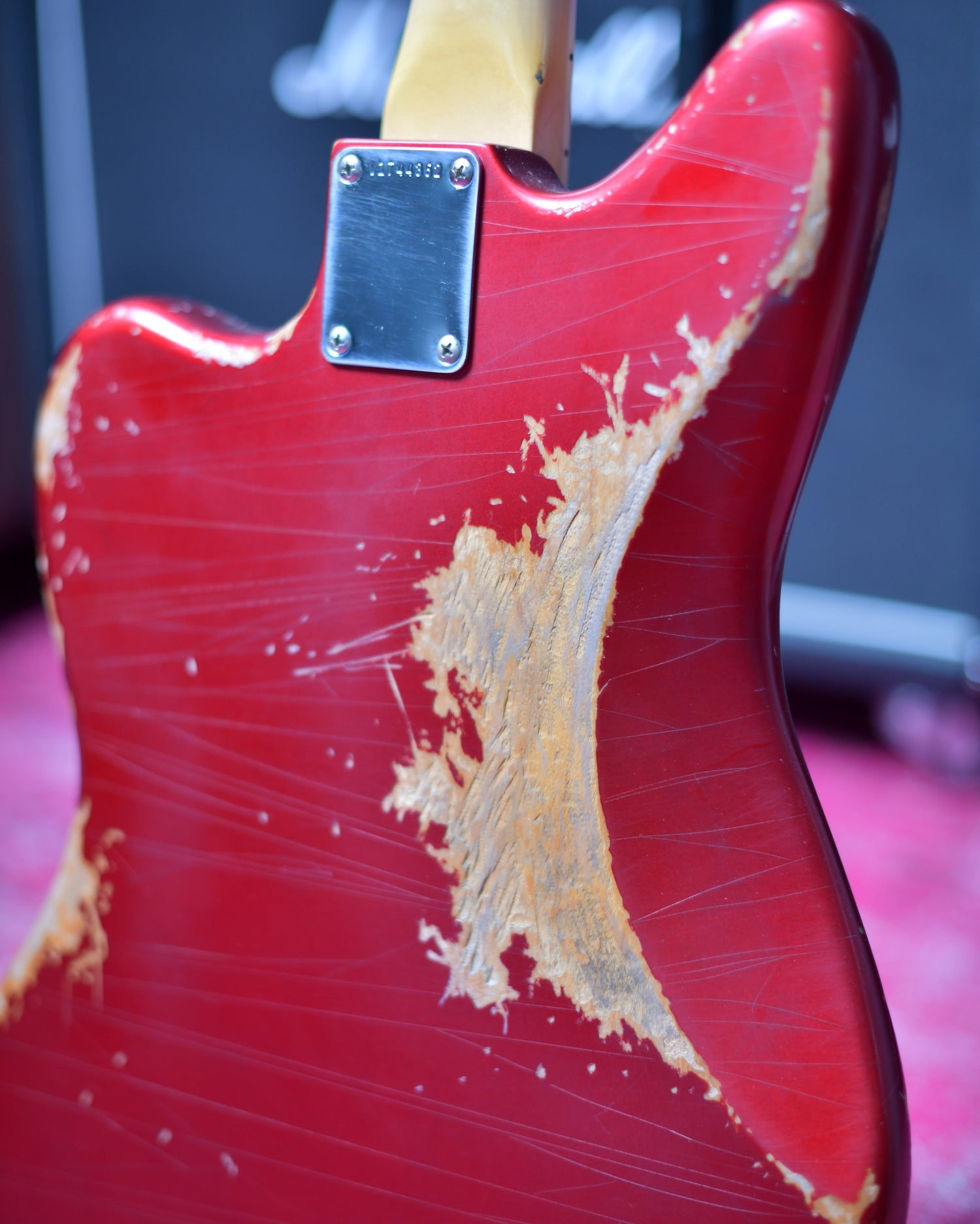 Fender American Original Old Candy Red Jaguar Heavy Relic 2017