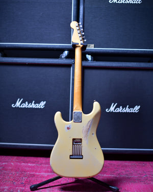 Fender Japan Stratocaster CIJ T Serial Vintage White Heavy Relic