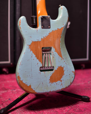 Fender Special Edition '60s Stratocaster Daphne Blue 2014 Heavy Relic