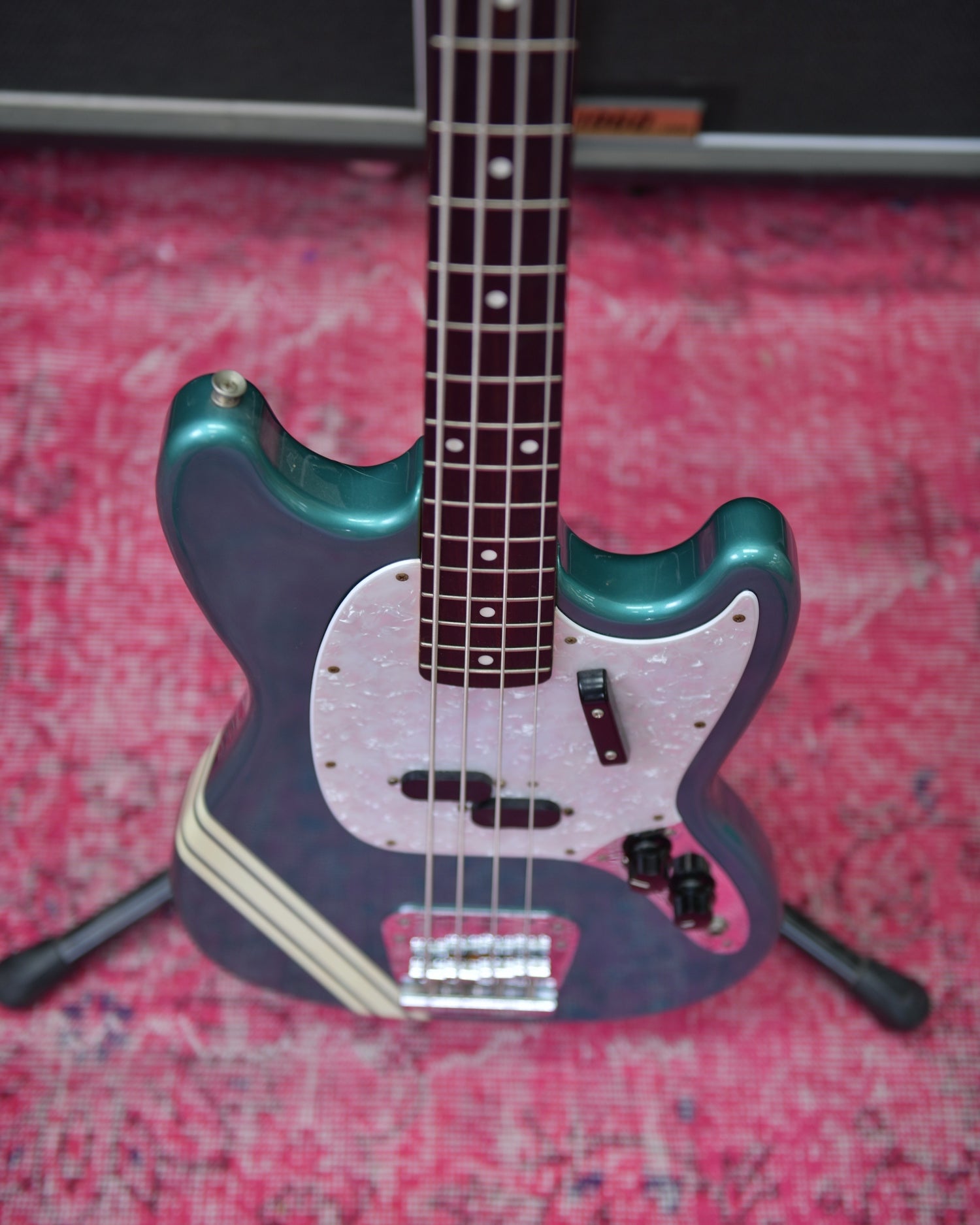 Fender Mustang Bass MB98 CIJ 1997 Ocean Turquoise Metallic