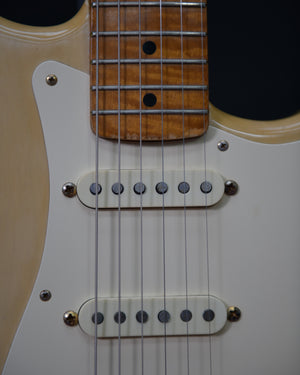 Fender Stratocaster ST54S MIJ 1985 E Serial Custom Order Blonde Flame Maple Neck