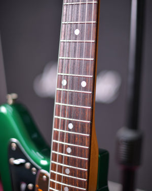 Fender Japan Jaguar Candy Apple Green Matching Headstock N Serial 1994 Fujigen