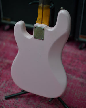 Fender Japan Precision Bass Reissue MIJ 2007-10 Shell Pink Nitro Lacquer Relic