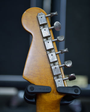 Noizemaker Guitars Custom Stratocaster HSS Montys pickups Warmoth Flame maple neck