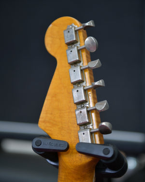 Noizemaker Guitars Custom Stratocaster HSS Montys pickups Warmoth Flame maple neck
