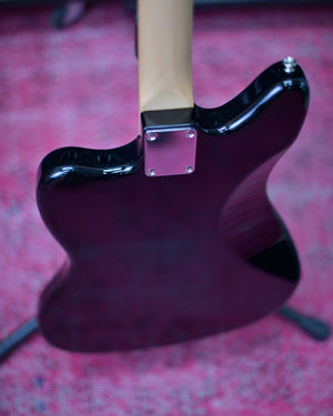 Fender Japan Jaguar 2021 Collection MIJ Traditional Piano Black Matching Headstock