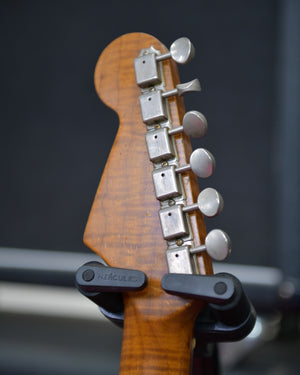 Noizemaker Guitars Custom Stratocaster Coral pink Montys pickups