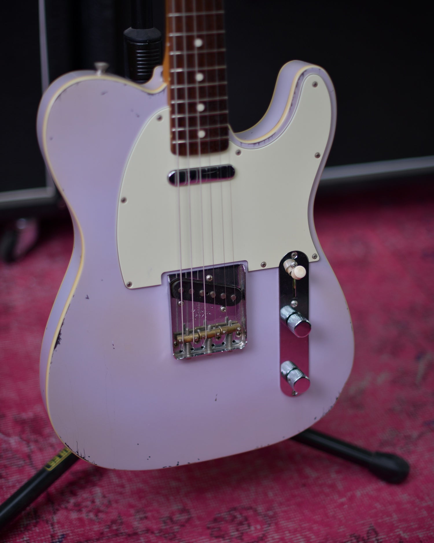 Fender Japan Telecaster TL62B Lilac Medium Relic CIJ Q Serial