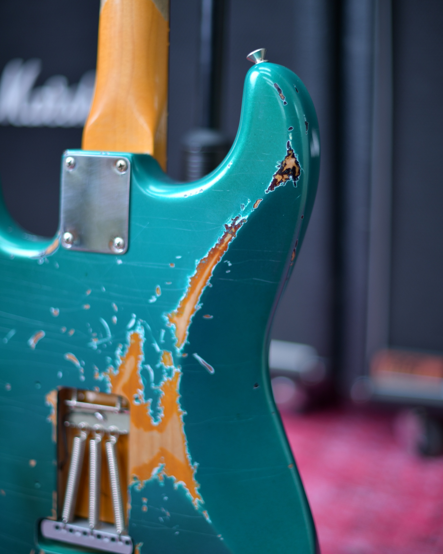 Fender Classic Series '60s Stratocaster Sherwood Green Heavy Relic 2012