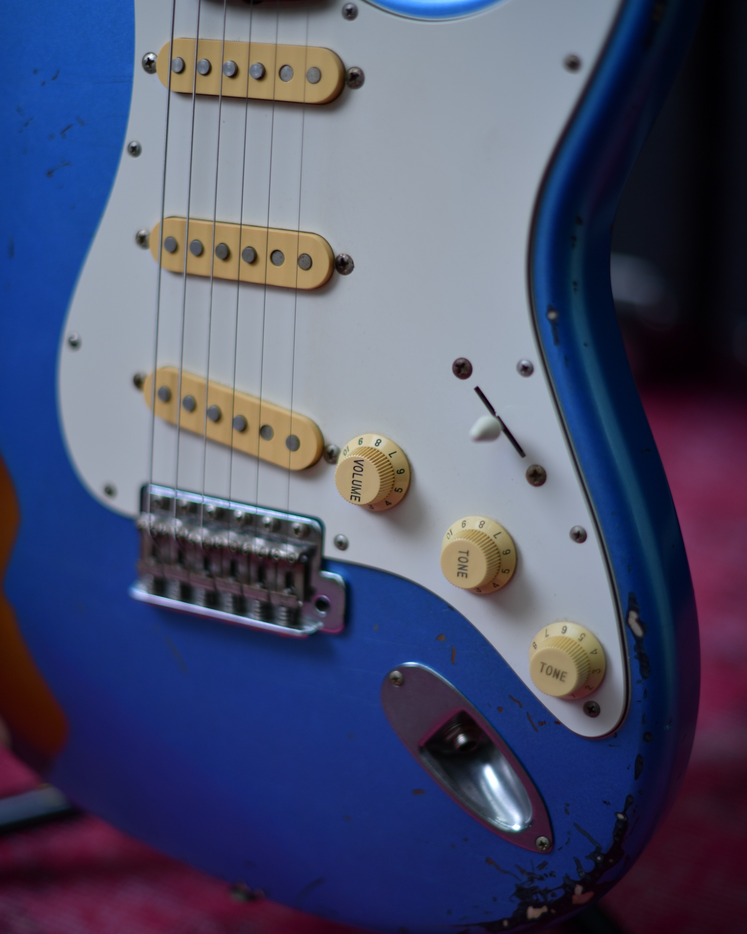 Fender Japan Aged Lake Placid Blue Stratocaster MIJ Q Serial 1993