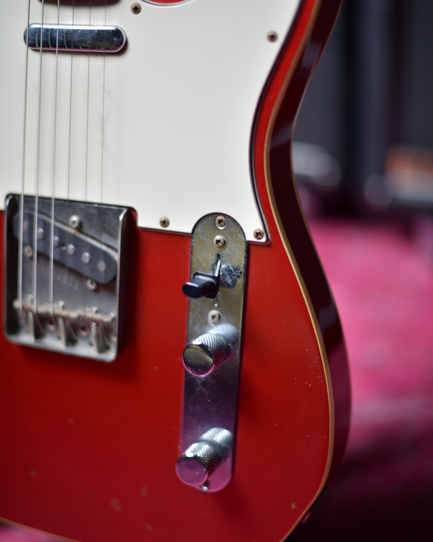 Fender Japan Telecaster A Serial 1985-86 MIJ Candy Apple Red