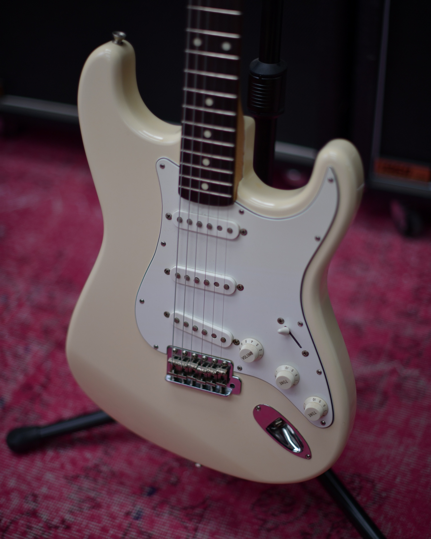 Fender Japan Stratocaster MIJ O Serial 1993 Fujigen Olympic White