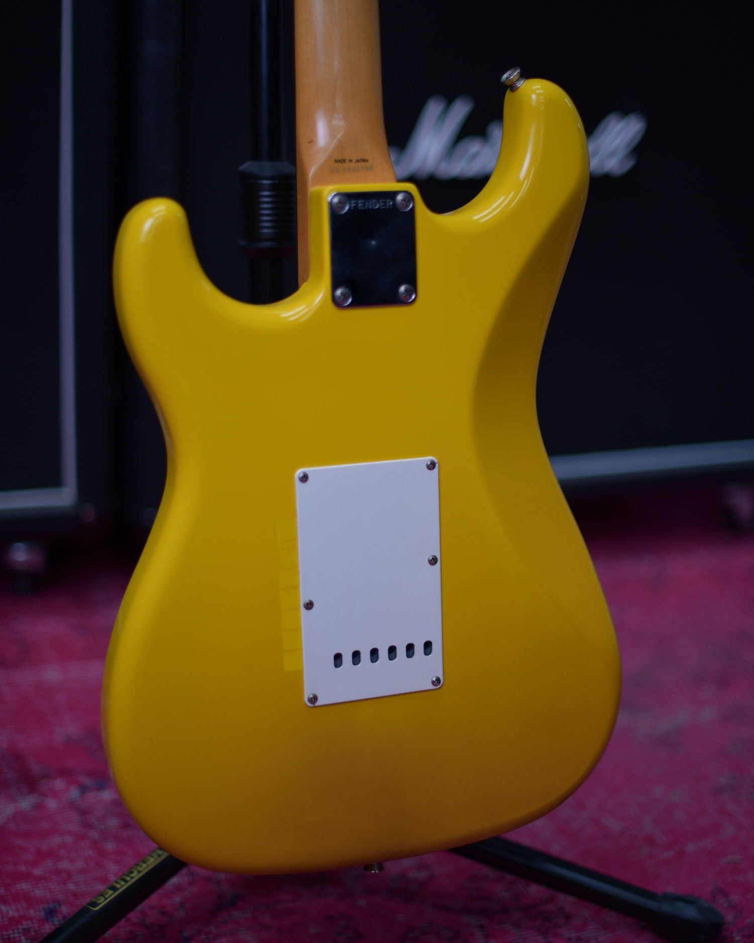 Fender Japan Stratocaster Rebel Yellow E Serial 1984 MIJ Fujigen