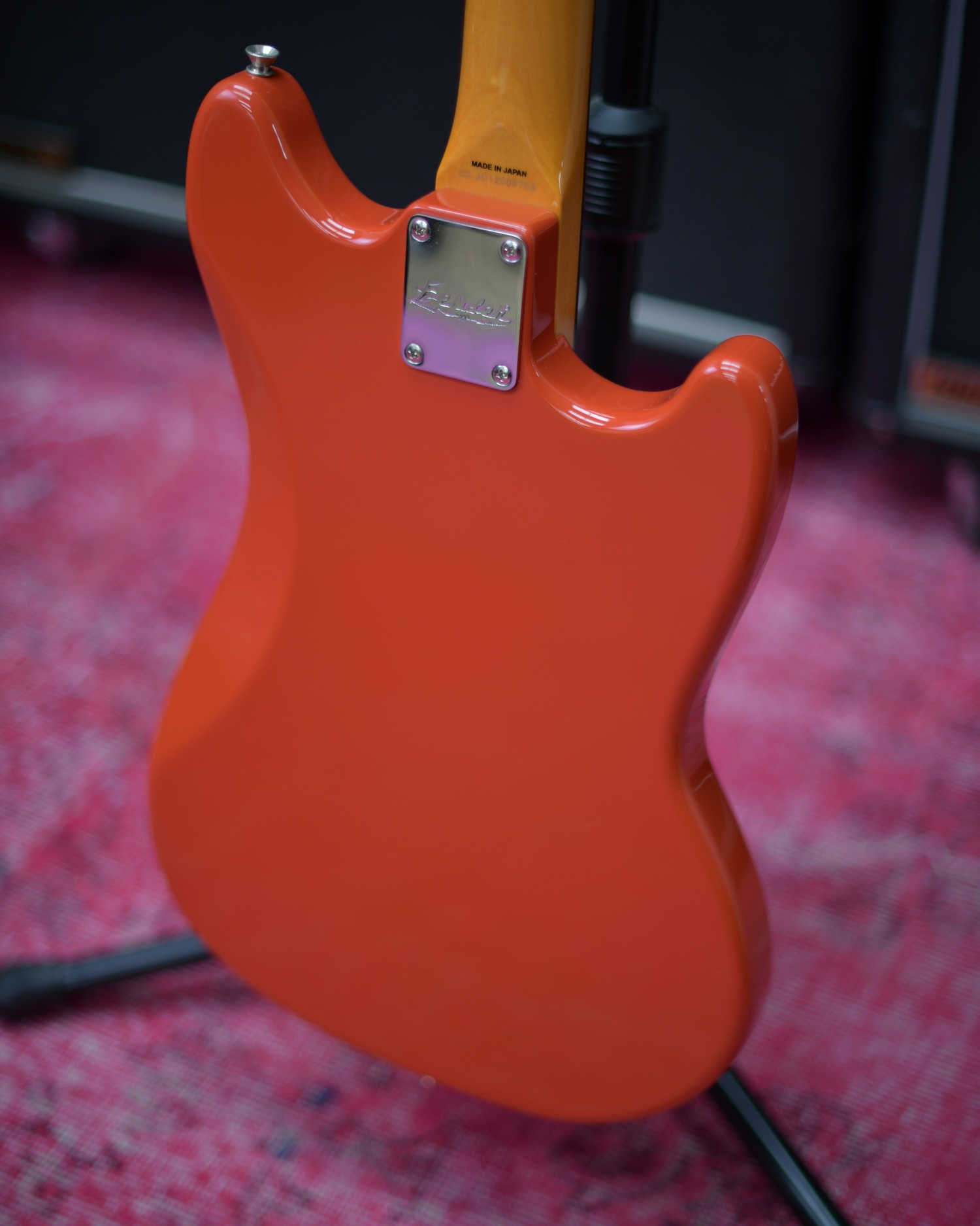 Fender Japan Kurt Cobain Mustang KC-MG-FRD Lefty Left-handed MIJ Fiesta Red