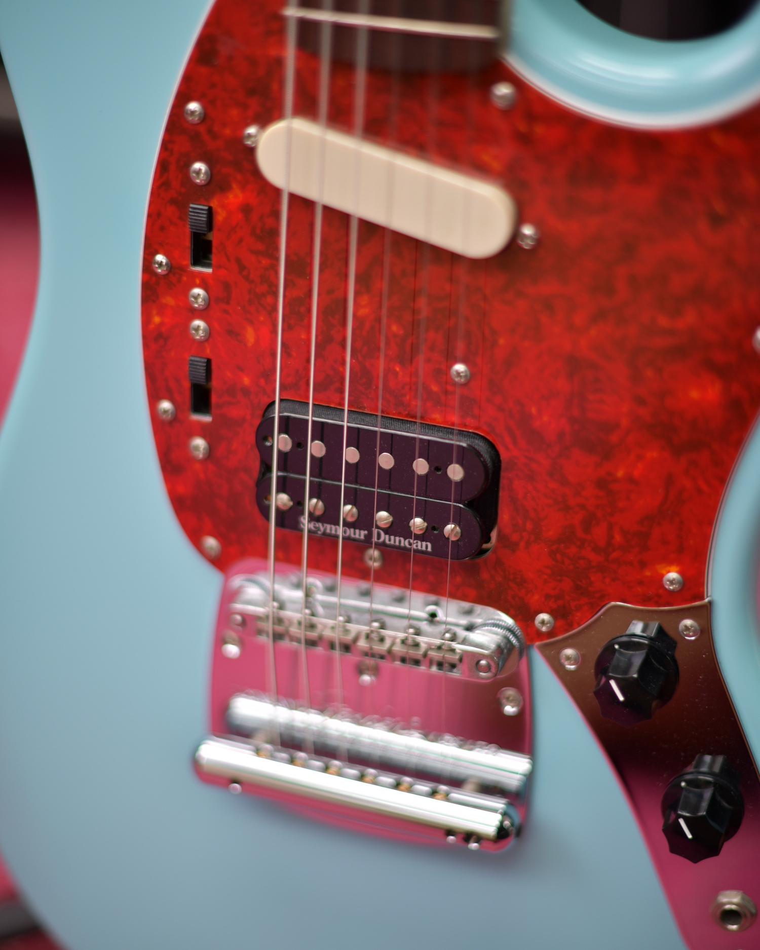 Fender Japan Kurt Cobain Mustang KC-MG SBL Sonic Blue MIJ 2012