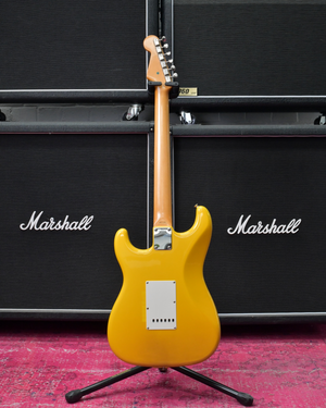 Fender Japan Stratocaster Rebel Yellow E Serial 1984 MIJ Fujigen ST62-55